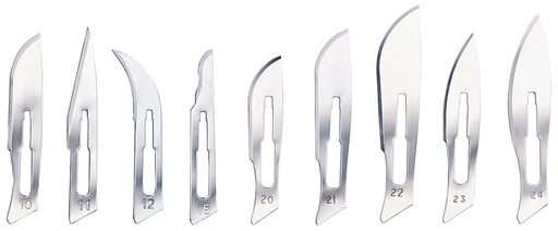 LAME DE BISTOURI N°(11;15;23)