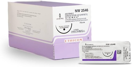VICRYLS N°(0;1; 2; 2/0; 3 ;3/0)